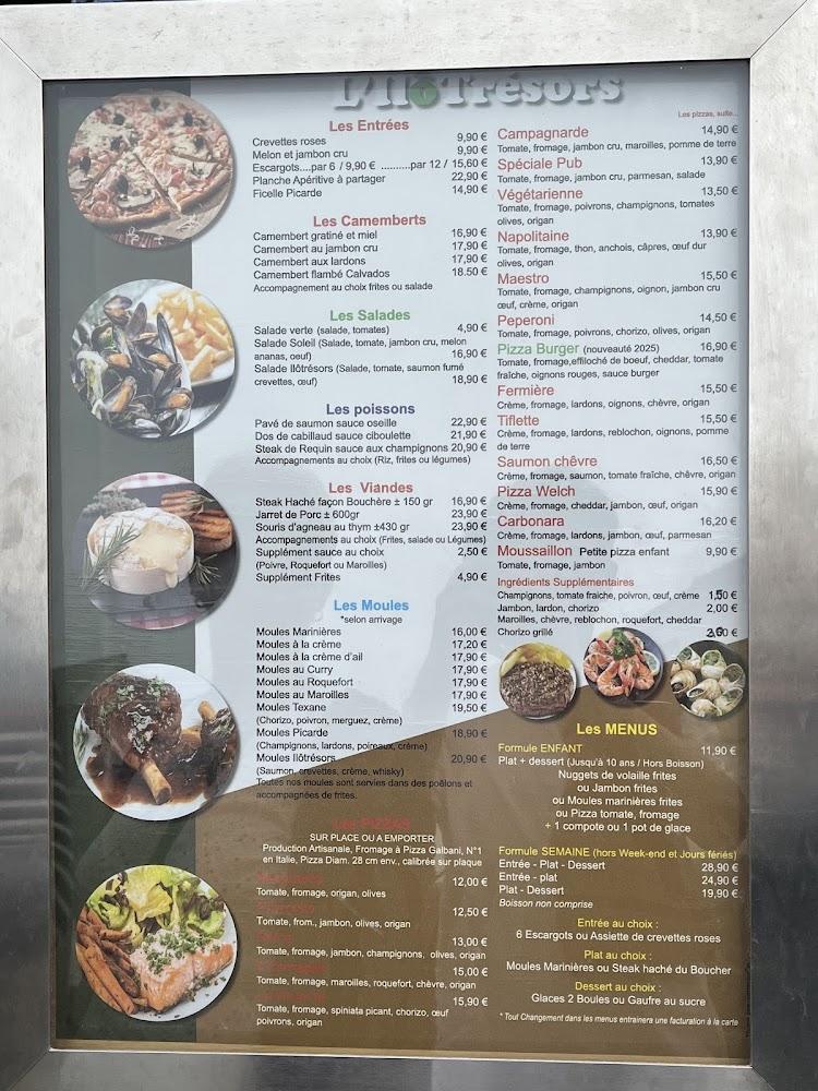 L'IlôTrésors - Menu Image 1